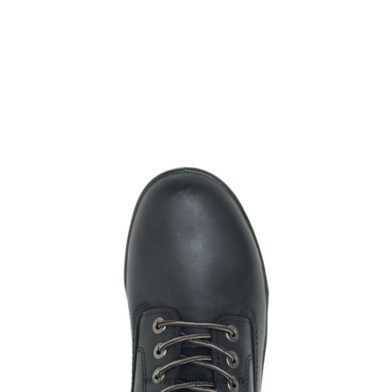 hombres L24N169 Wolverine negro bota de trabajo durashocks sr de fijación directa forrada de 6