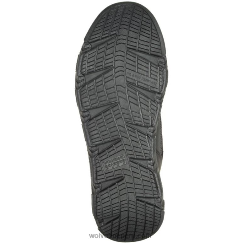 hombres L24N179 Wolverine negro bota de trabajo rev ultraspring durashocks con ventilación