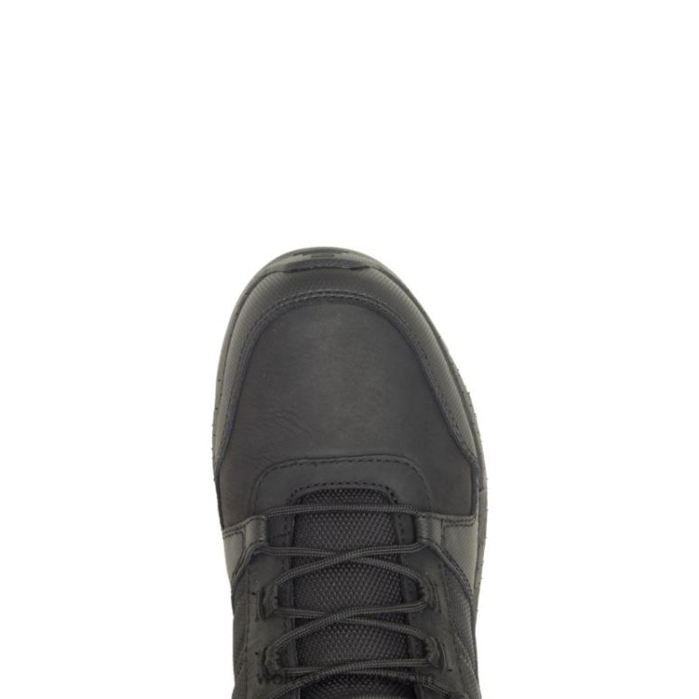 hombres L24N179 Wolverine negro bota de trabajo rev ultraspring durashocks con ventilación
