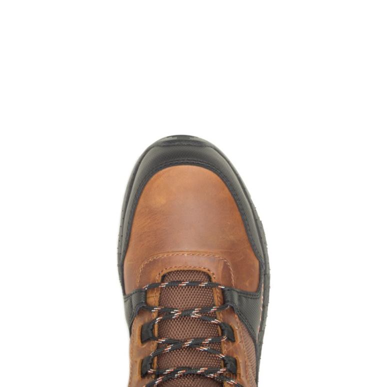 hombres L24N19 Wolverine tabaco bota de trabajo rev ultraspring durashocks vent carbonmax