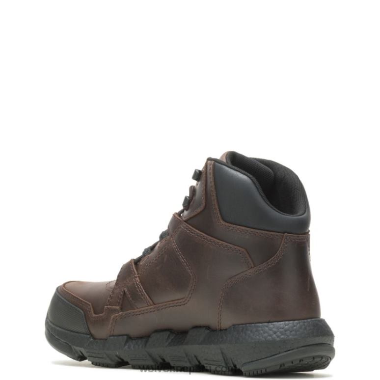 hombres L24N32 Wolverine marrón bota de trabajo rev ultraspring durashocks lx carbonmax