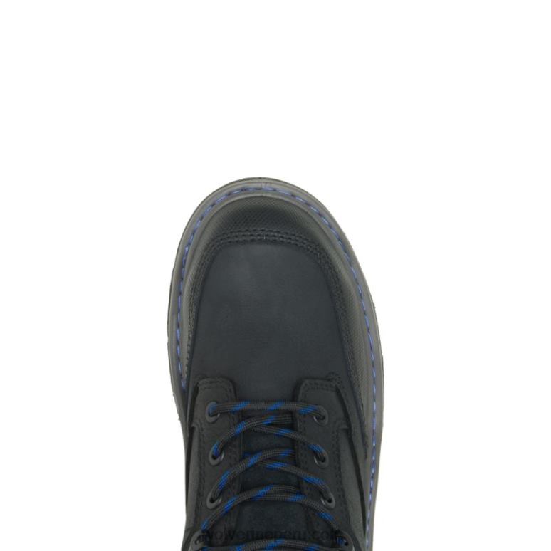 hombres L24N47 Wolverine negro bota de trabajo raider durashocks de 6