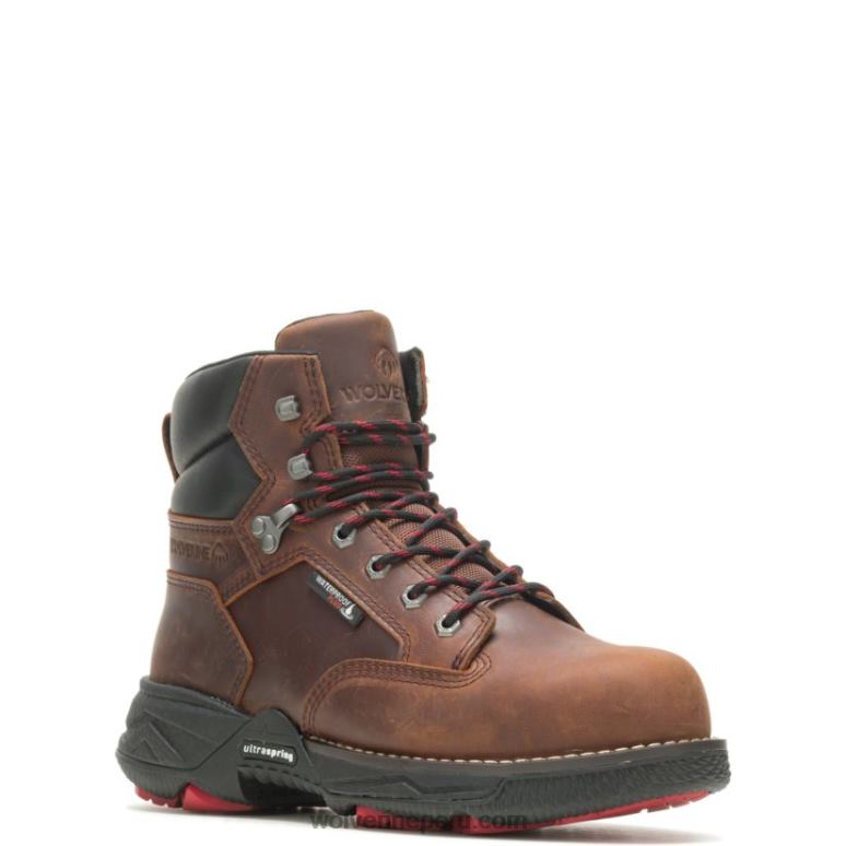 hombres L24N51 Wolverine maní bota de trabajo hellcat fuse durashocks ultraspring 6
