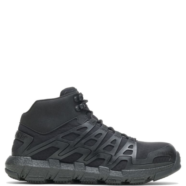 hombres L24N62 Wolverine negro bota rev vent ultraspring durashocks carbonmax