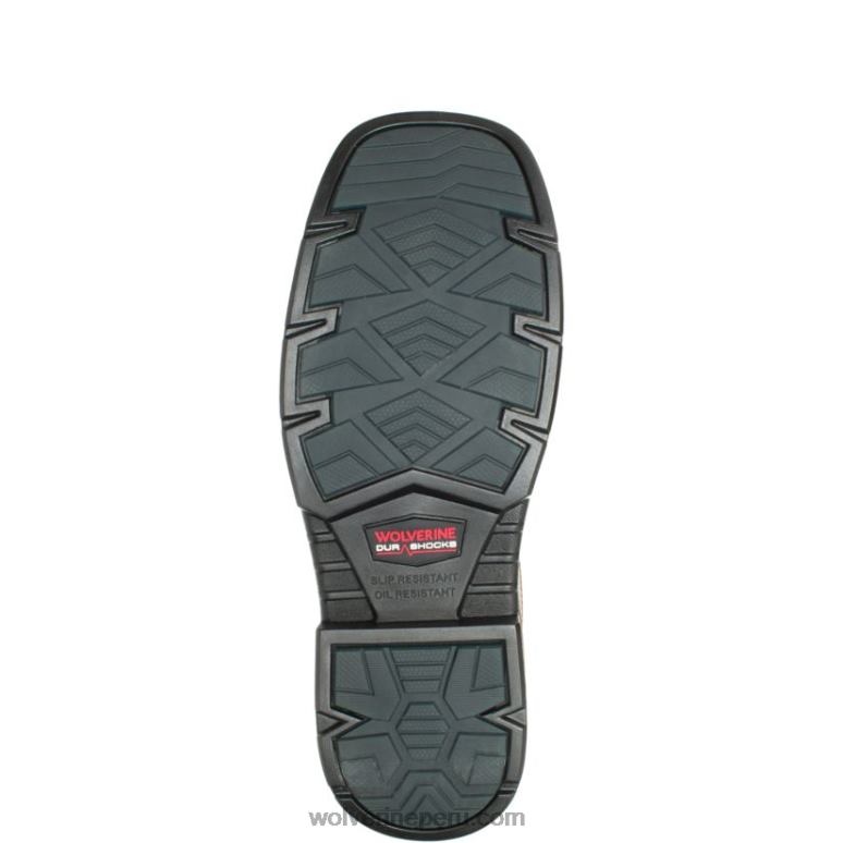 hombres L24N74 Wolverine rojo botas de agua con puntera de acero durashocks rancher