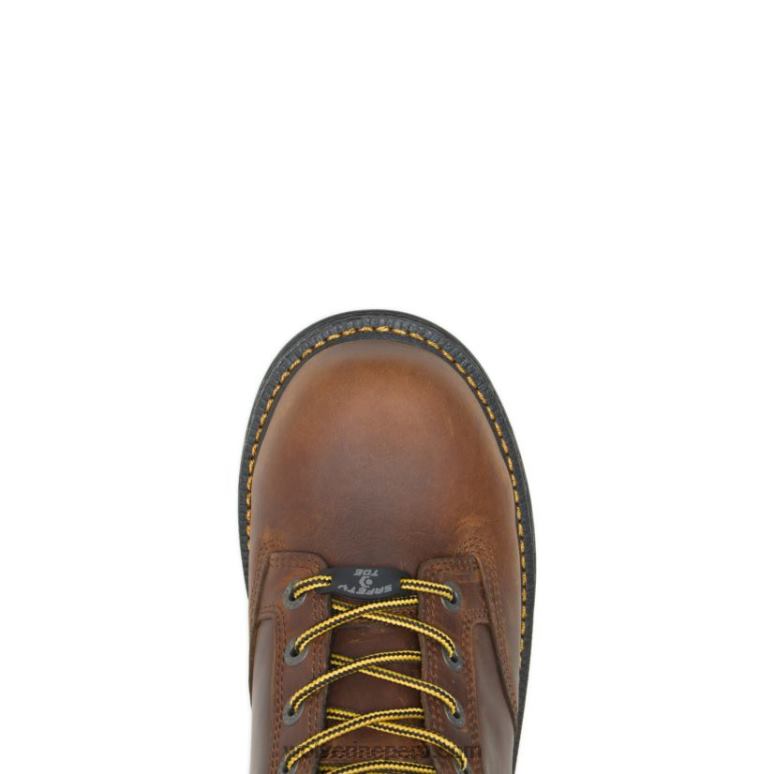 hombres L24N128 Wolverine tabaco bota de trabajo hellcat ultraspring carbonmax 8