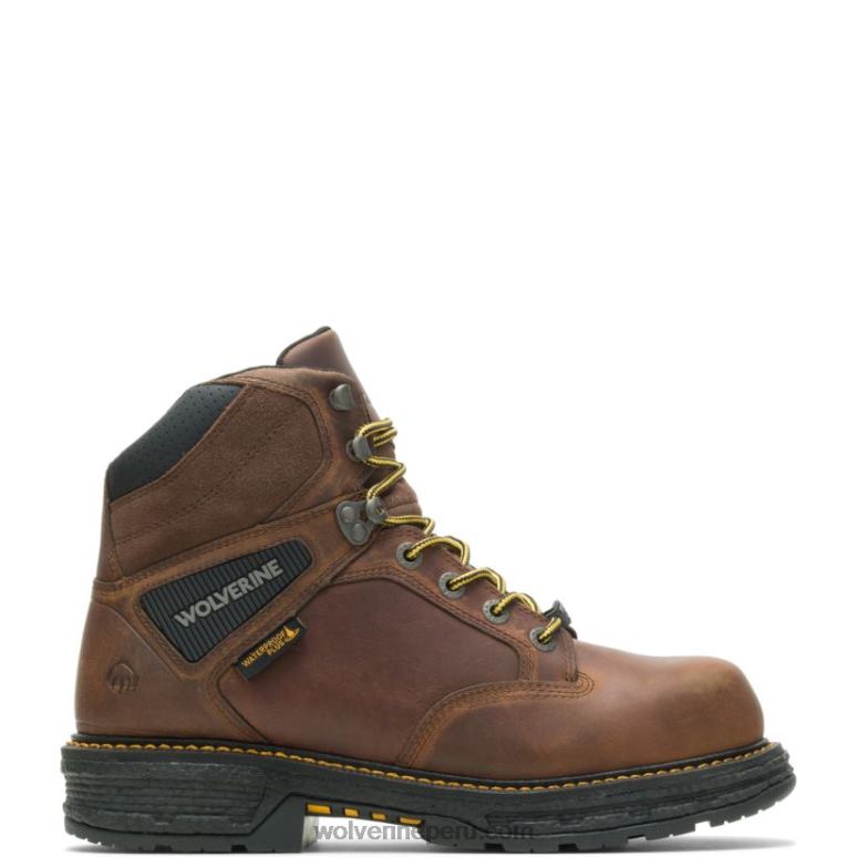 hombres L24N15 Wolverine tabaco botas de trabajo hellcat ultraspring 6" carbonmax