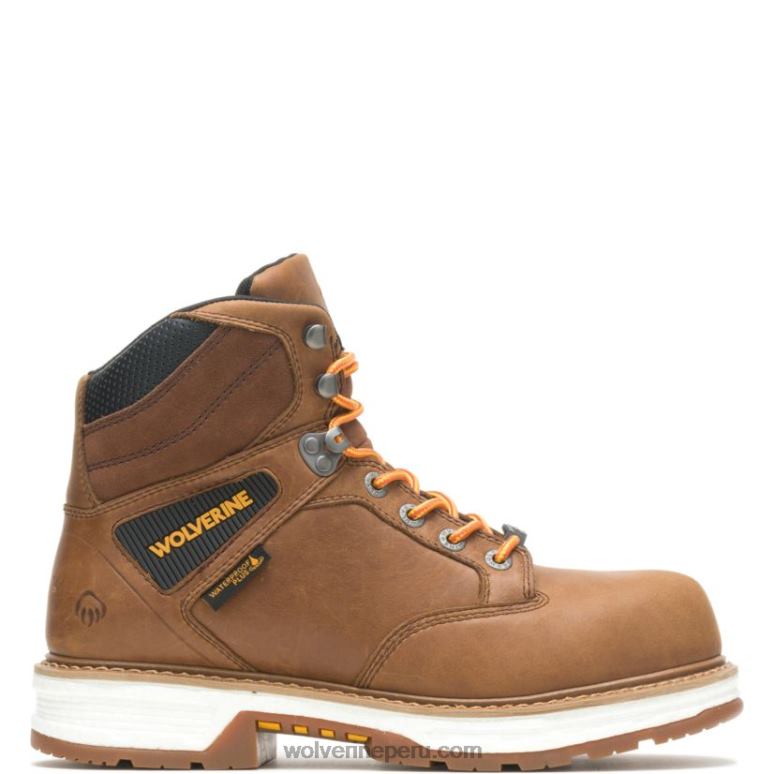 hombres L24N16 Wolverine cera de abejas botas de trabajo hellcat ultraspring 6" carbonmax