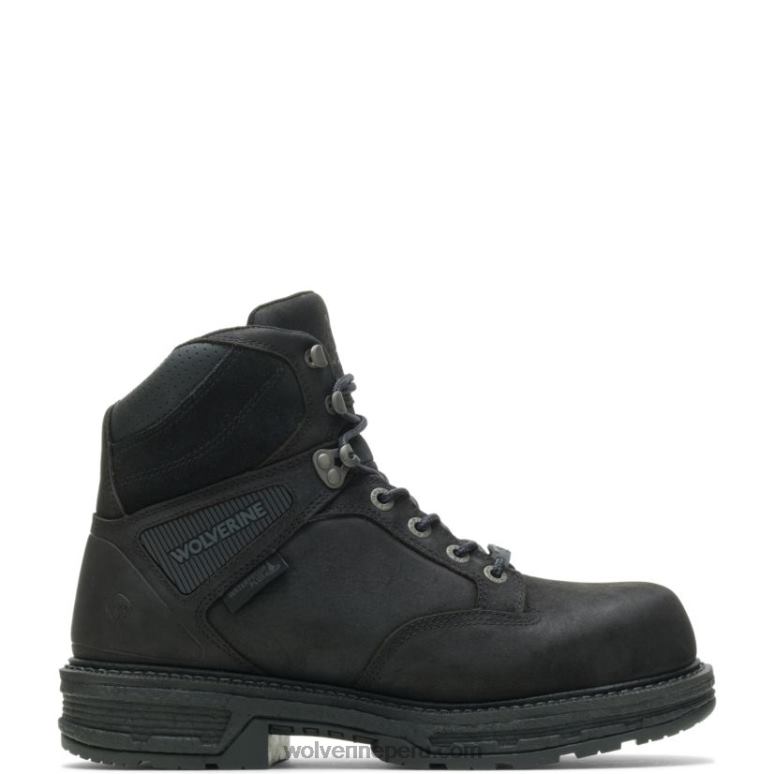 hombres L24N17 Wolverine negro botas de trabajo hellcat ultraspring 6" carbonmax