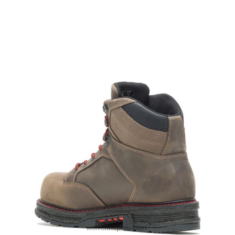 hombres L24N214 Wolverine grava Bota de trabajo Hellcat Ultraspring de 6