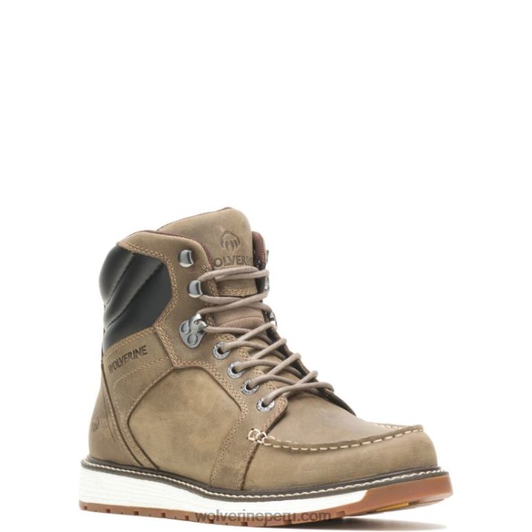 hombres L24N222 Wolverine grava Hellcat ultraspring moc toe cuña 6