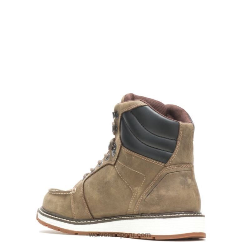hombres L24N222 Wolverine grava Hellcat ultraspring moc toe cuña 6