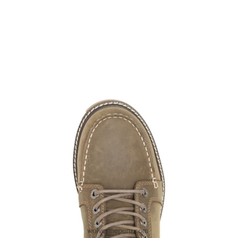 hombres L24N222 Wolverine grava Hellcat ultraspring moc toe cuña 6