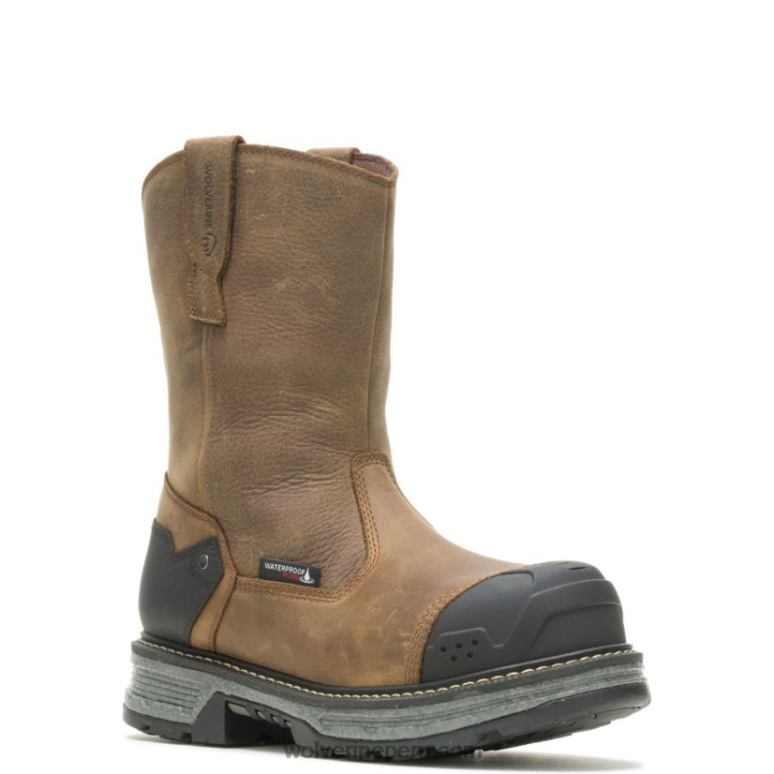 hombres L24N53 Wolverine marrón hellcat ultraspring resistente carbonmax wellington