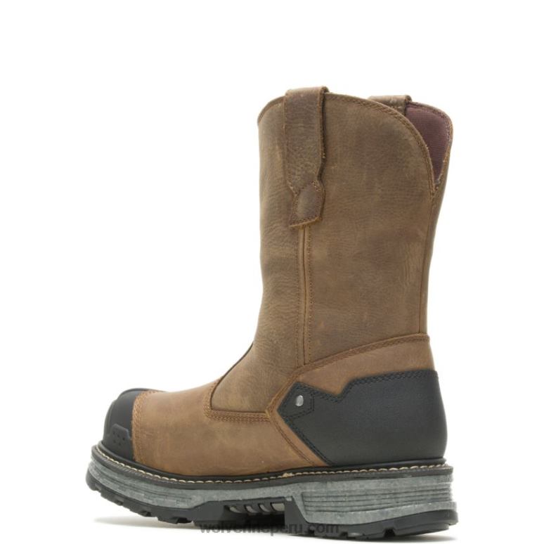 hombres L24N53 Wolverine marrón hellcat ultraspring resistente carbonmax wellington