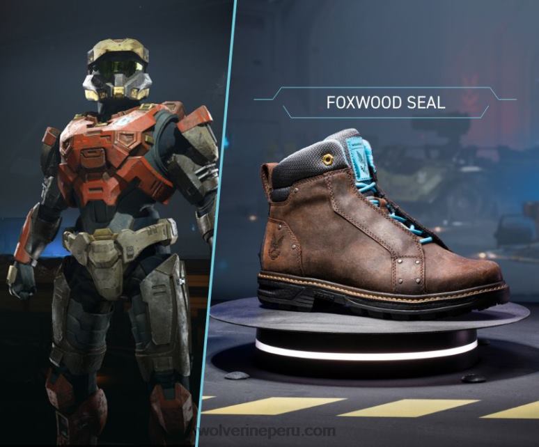 hombres L24N153 Wolverine sello de foxwood bota espartana halo