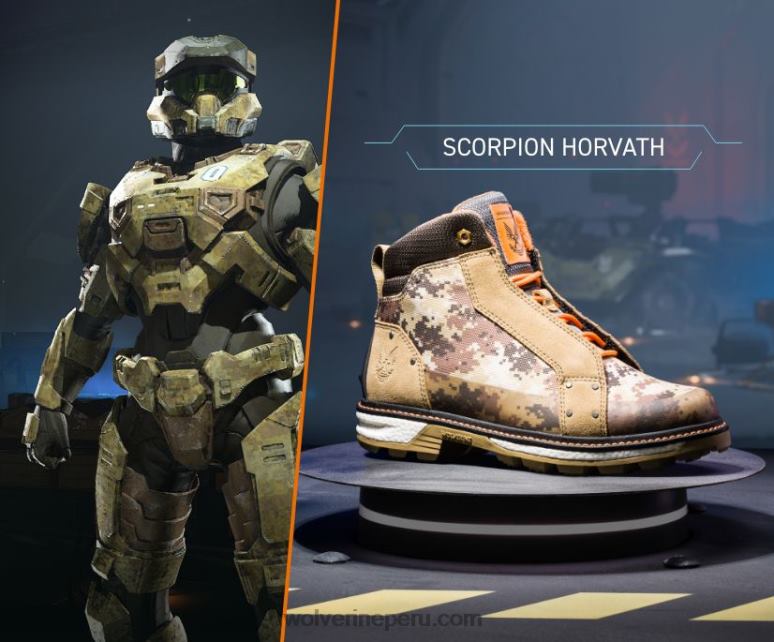 hombres L24N154 Wolverine escorpión horvath bota espartana halo