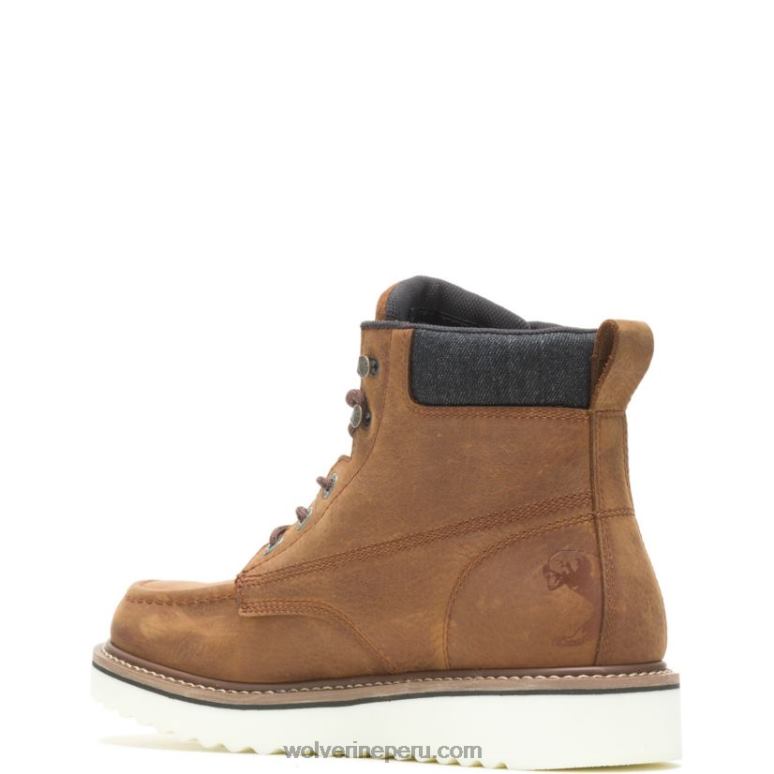 hombres L24N162 Wolverine marrón cargador de la marca de la suerte
