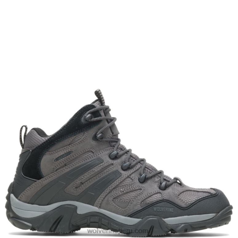 hombres L24N184 Wolverine carbón bota salvaje