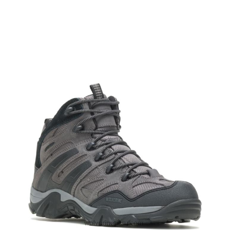 hombres L24N184 Wolverine carbón bota salvaje