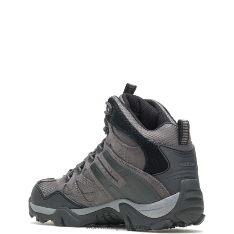 hombres L24N184 Wolverine carbón bota salvaje