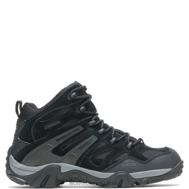 hombres L24N185 Wolverine negro bota salvaje