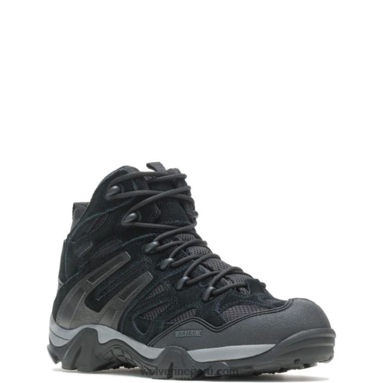 hombres L24N185 Wolverine negro bota salvaje