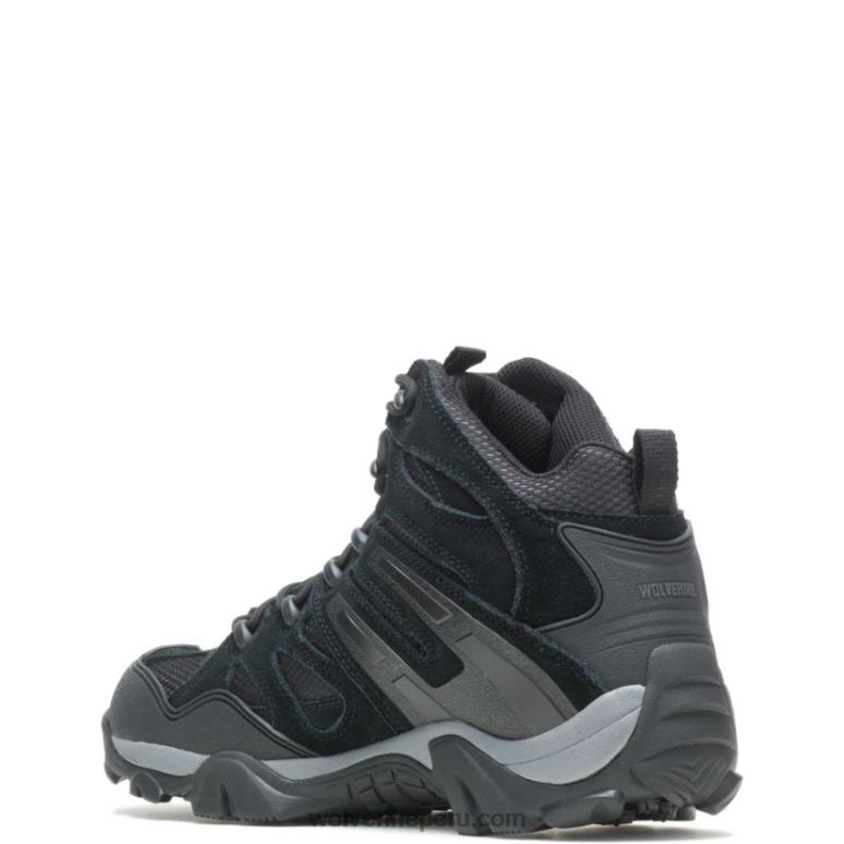 hombres L24N185 Wolverine negro bota salvaje