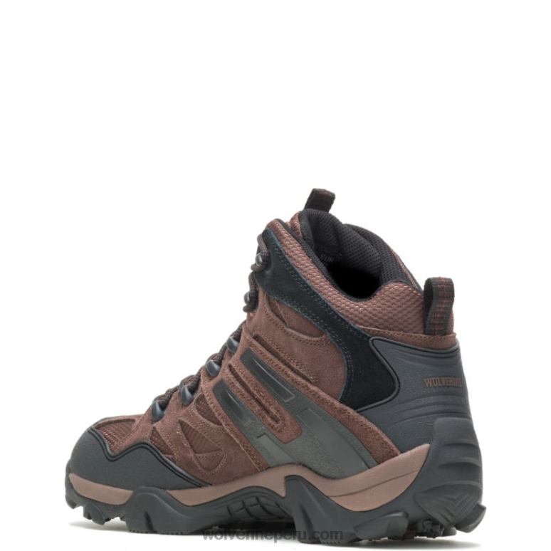 hombres L24N186 Wolverine marrón bota salvaje