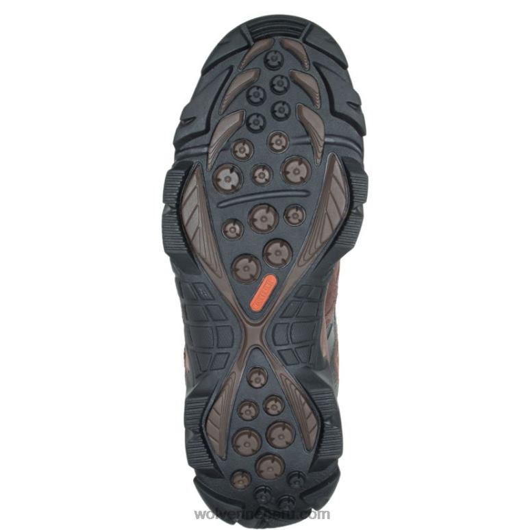 hombres L24N186 Wolverine marrón bota salvaje