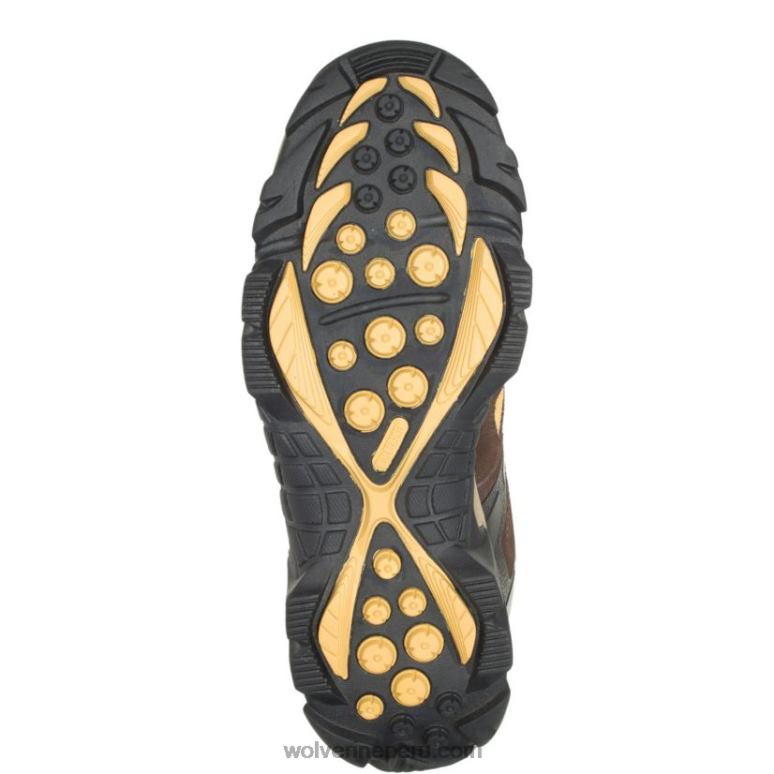 hombres L24N187 Wolverine marrón/dorado bota salvaje