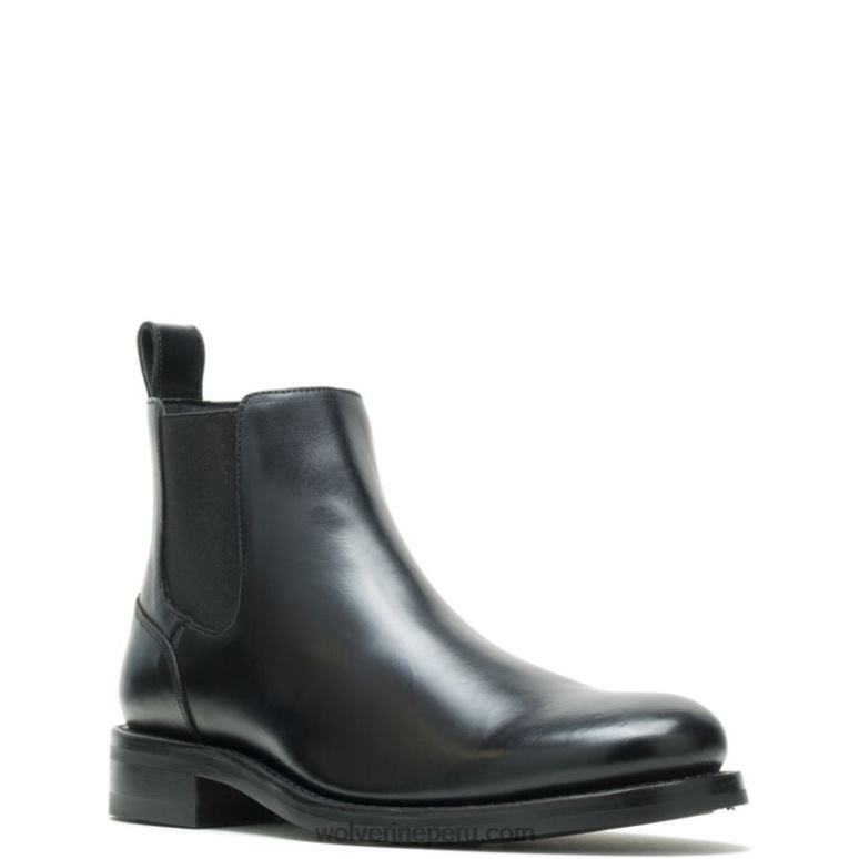 hombres L24N204 Wolverine negro bota chelsea