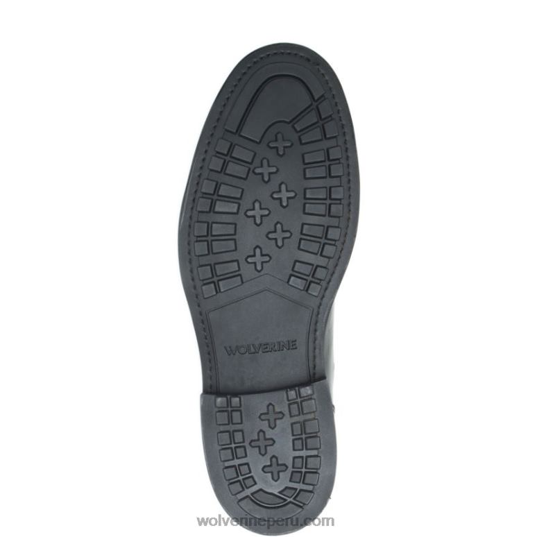 hombres L24N204 Wolverine negro bota chelsea