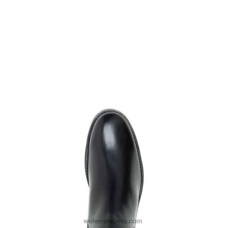 hombres L24N204 Wolverine negro bota chelsea