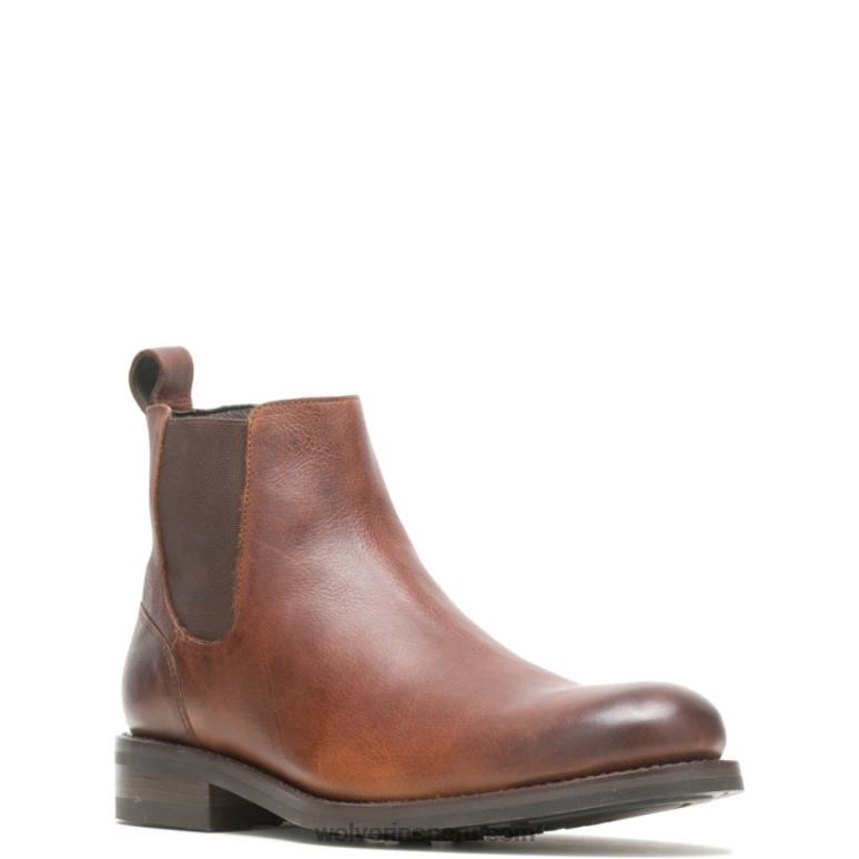 hombres L24N205 Wolverine guijarro marrón bota chelsea