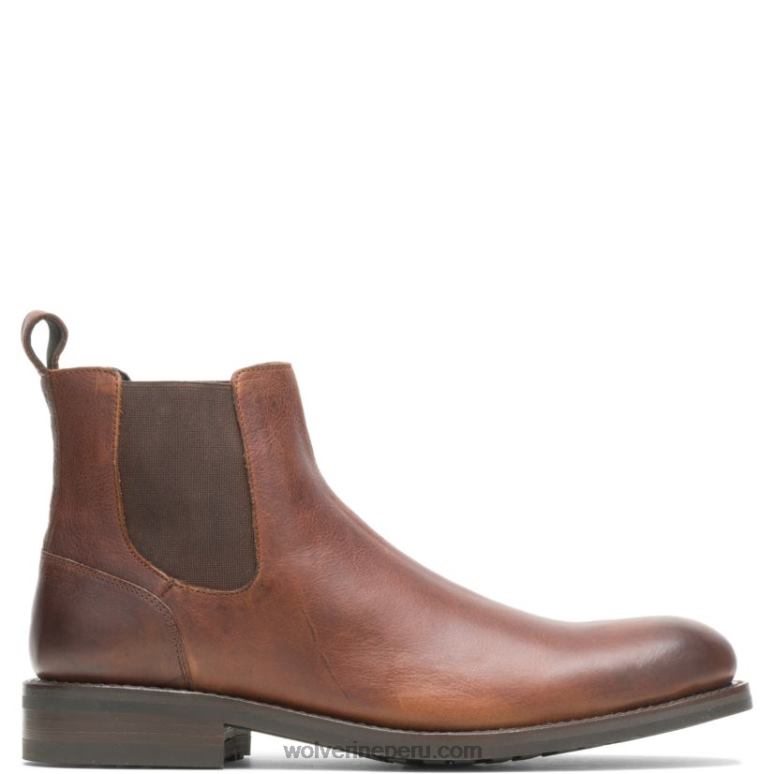hombres L24N205 Wolverine guijarro marrón bota chelsea