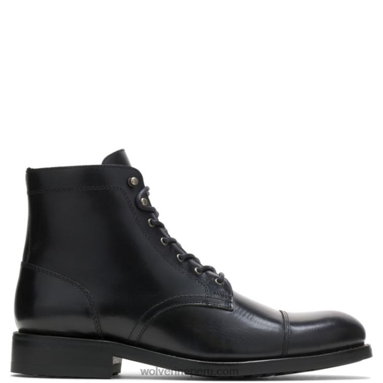 hombres L24N211 Wolverine negro bota blvd con puntera