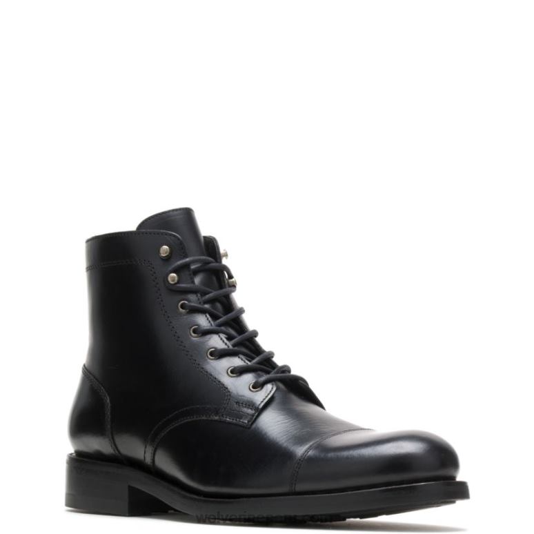 hombres L24N211 Wolverine negro bota blvd con puntera
