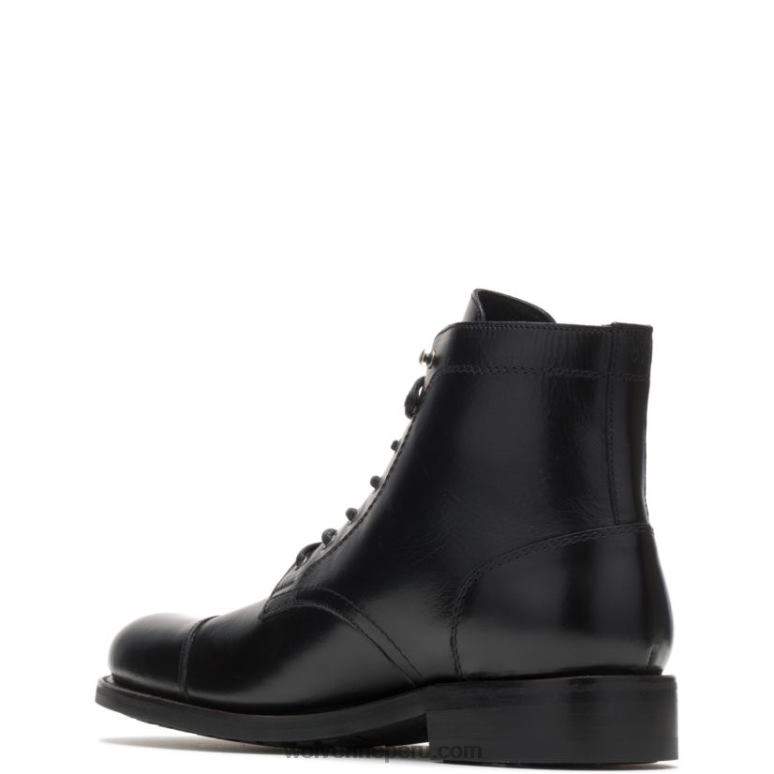hombres L24N211 Wolverine negro bota blvd con puntera