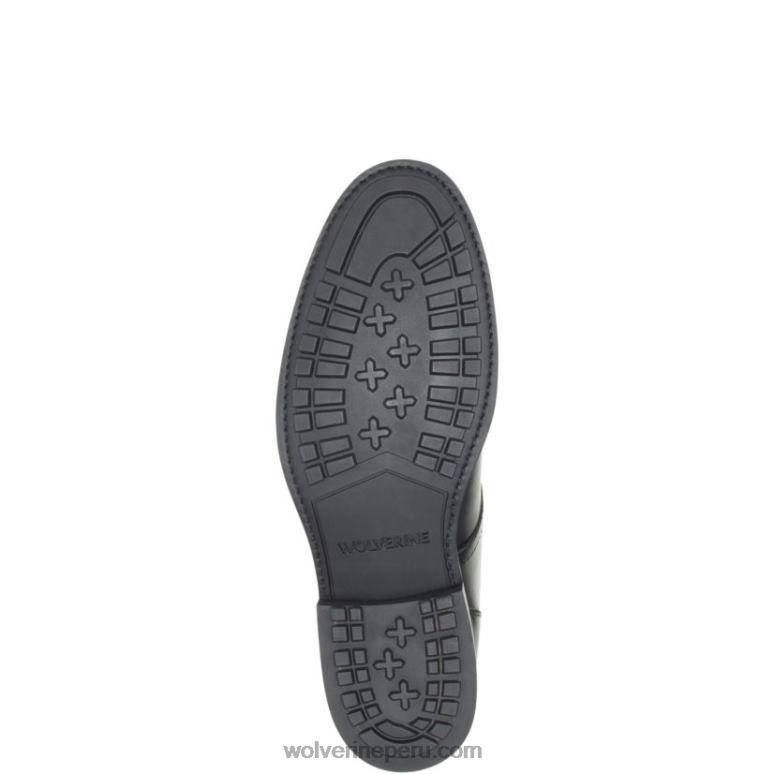 hombres L24N211 Wolverine negro bota blvd con puntera