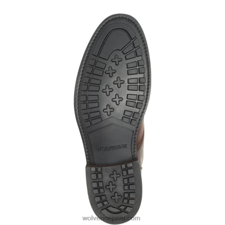 hombres L24N212 Wolverine guijarro marrón bota blvd con puntera