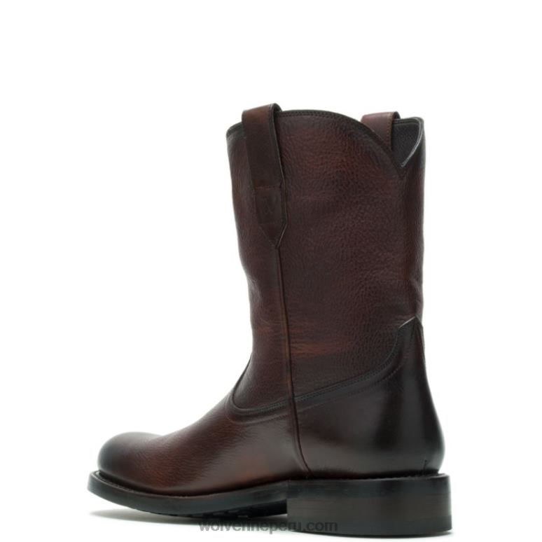 hombres L24N220 Wolverine marrón bota sin cordones blvd