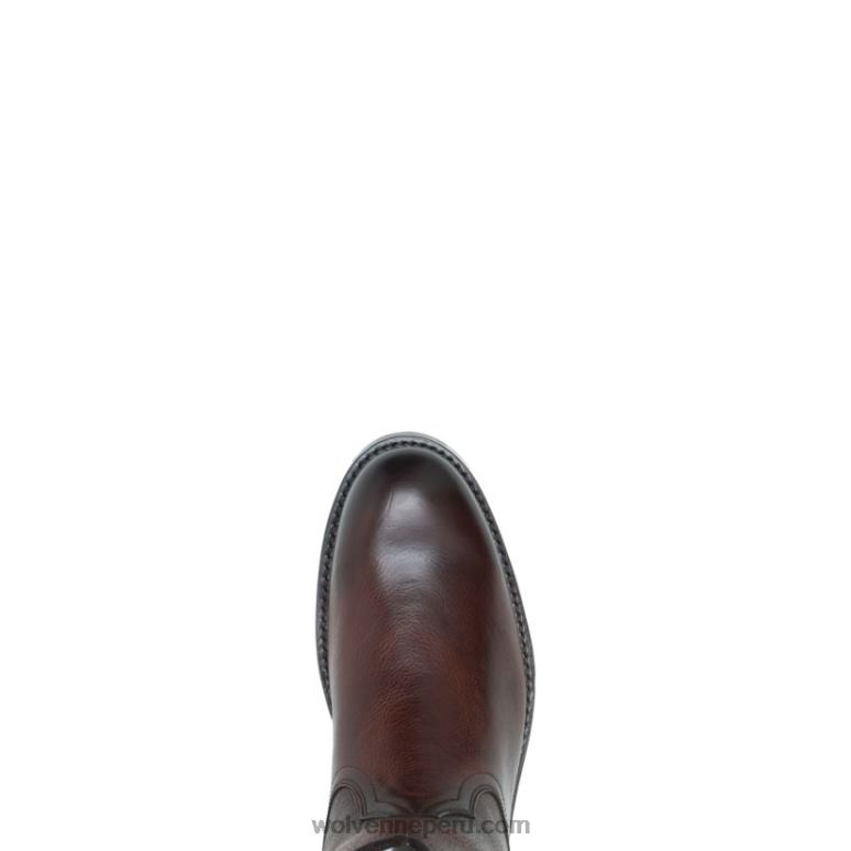 hombres L24N220 Wolverine marrón bota sin cordones blvd