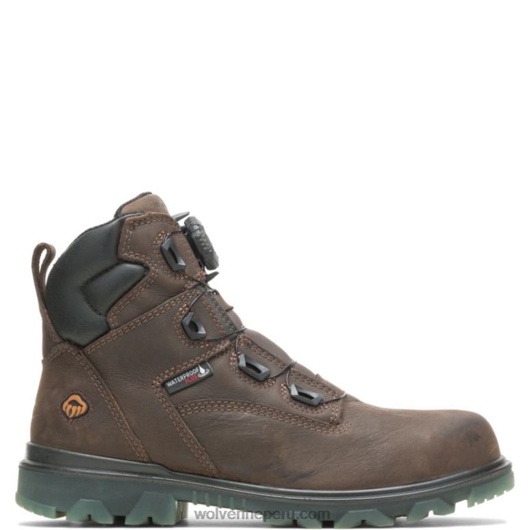 hombres L24N4 Wolverine grano de café bota i-90 epx boa carbonmax 6"