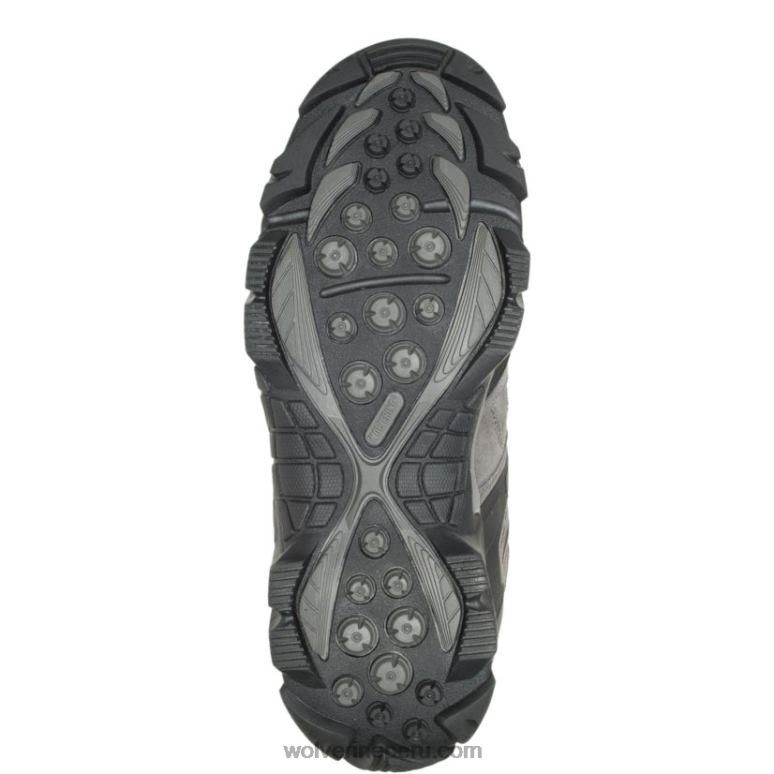 hombres L24N76 Wolverine gris carbón Bota con punta de material compuesto Wilderness