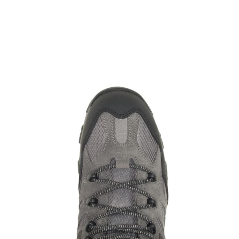 hombres L24N76 Wolverine gris carbón Bota con punta de material compuesto Wilderness