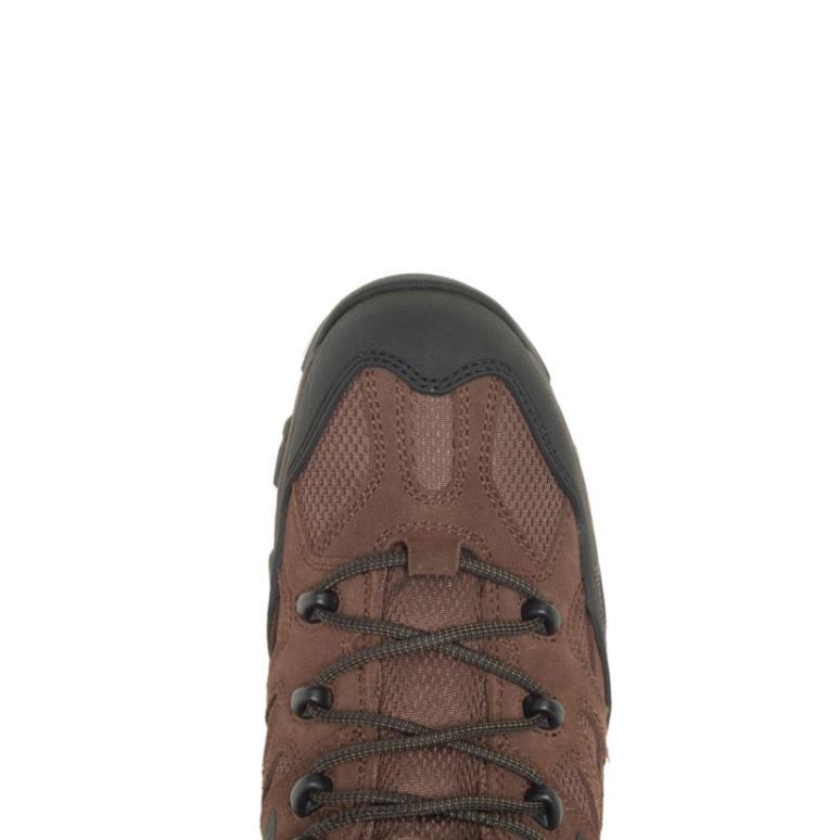 hombres L24N77 Wolverine marrón Bota con punta de material compuesto Wilderness