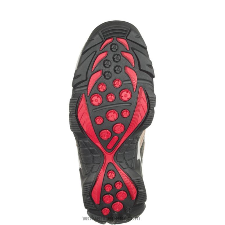 hombres L24N78 Wolverine grava Bota con punta de material compuesto Wilderness