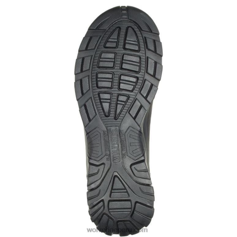 hombres L24N129 Wolverine negro bota con punta de acero grayson