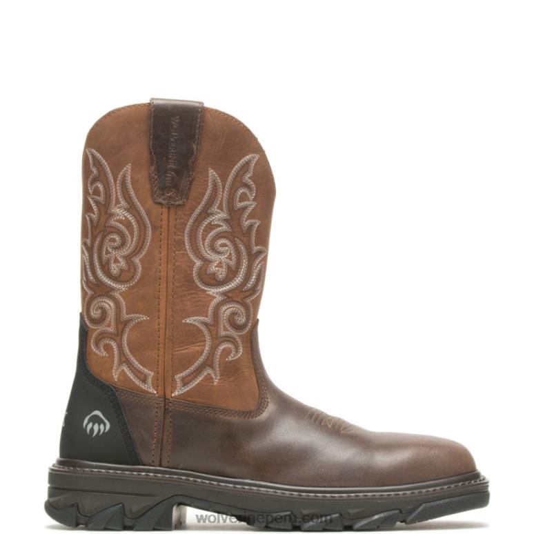 hombres L24N148 Wolverine grava/marrón ranchero epx carbonmax trabajo wellington
